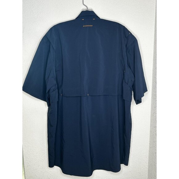 Ariat Rebar Shirt Mens XL Short Sleeve Workwear Performance Durable Built Tough - Picture 2 of 12